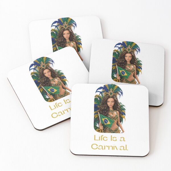 Item preview, Brazilian Carnival – Life Is a Carnival designed and sold by Moxie-Cat-Universe.
