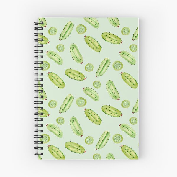 Item preview, Tossed Watercolor Pickles on Light Green Background designed and sold by JasmineGDesigns.