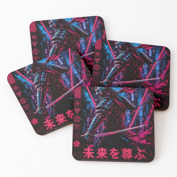 Item preview, neon samurai designed and sold by TerryChurch.