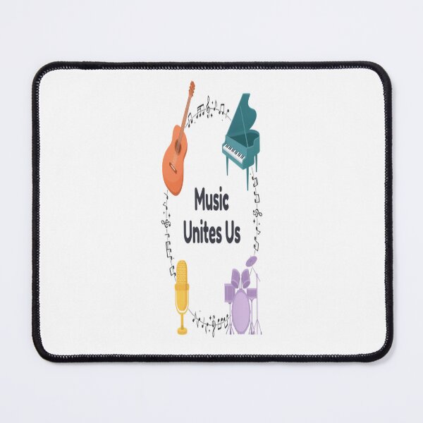 Item preview, Music Unites Us – Instruments Unity Design designed and sold by Midnight Veil Designs.