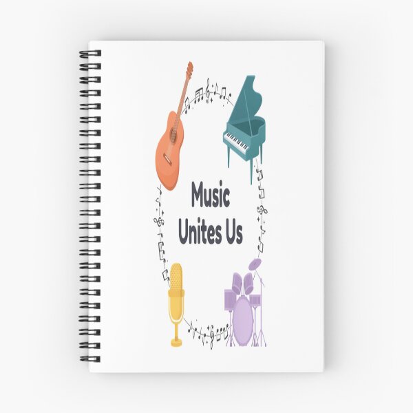 Item preview, Music Unites Us – Instruments Unity Design designed and sold by Midnight Veil Designs.