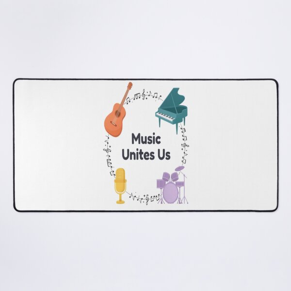 Item preview, Music Unites Us – Instruments Unity Design designed and sold by Midnight Veil Designs.