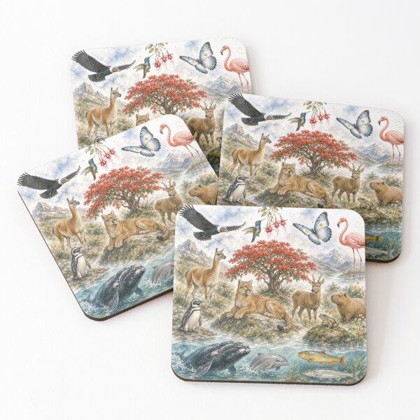 Item preview, Argentine Fauna – Guardians of Nature designed and sold by Esencia Argentina.
