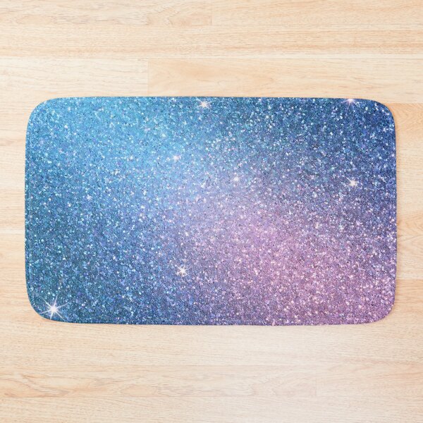Item preview, Turquoise Purple Glitter Ombre Sparkle Art designed and sold by FrostyFrisby.