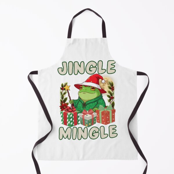 Item preview, Jingle and Mingle Cute Santa Frog Christmas Pajamas Holiday designed and sold by BellabdO.