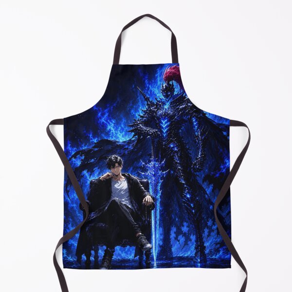 Item preview, Dark Flame Knight – Epic Blue Fantasy Warrior designed and sold by Mirai_Art ⭐⭐⭐⭐.
