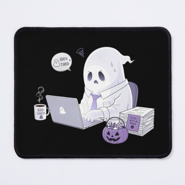Item preview, Spooky OT Ghost: Funny Halloween Office Humor & Corporate Meme designed and sold by Cherie-verse.