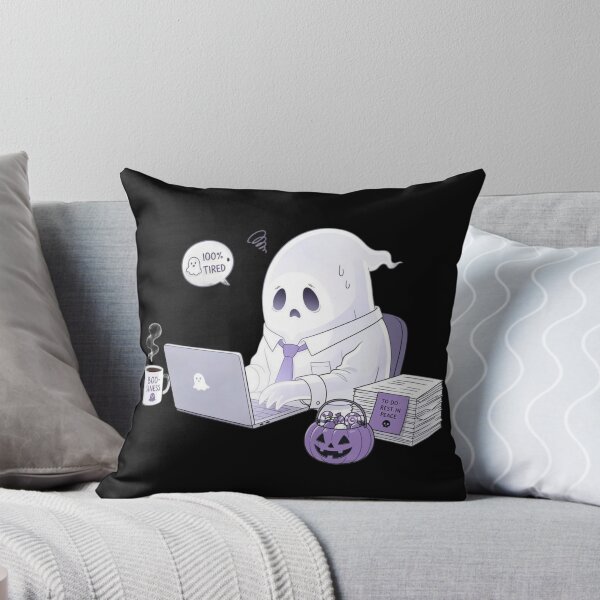 Item preview, Spooky OT Ghost: Funny Halloween Office Humor & Corporate Meme designed and sold by Cherie-verse.
