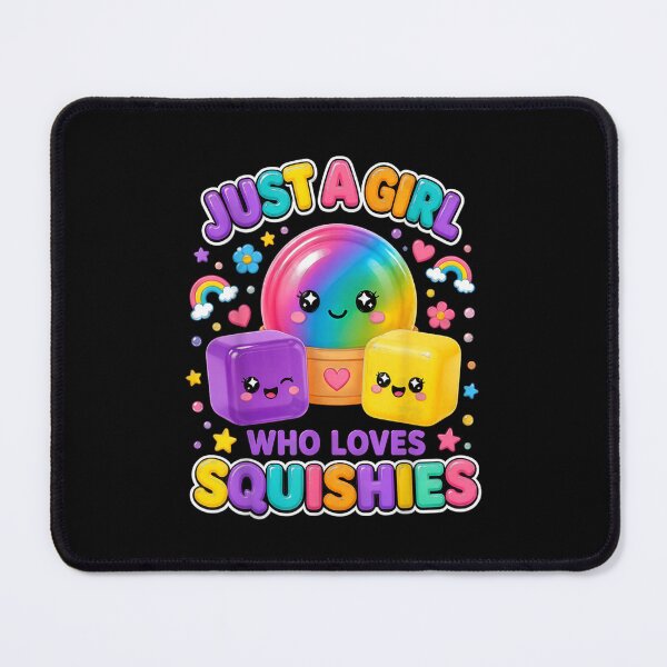 Item preview, Kawaii Rainbow Just A Girl Who Loves Squishies Cute Stress Toy designed and sold by DienesAngele.