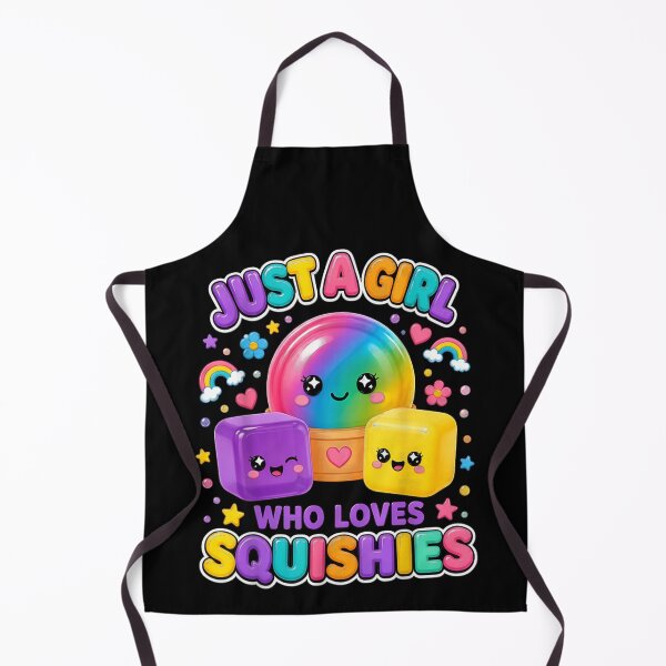 Item preview, Kawaii Rainbow Just A Girl Who Loves Squishies Cute Stress Toy designed and sold by DienesAngele.
