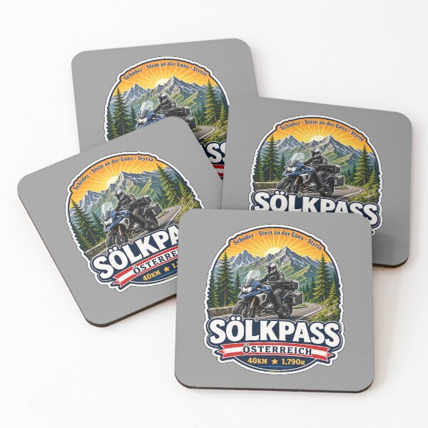 Item preview, Sölk Pass, Styria, Austria Solkpass Austria Motorcycle Sticker TShirt 01 designed and sold by OuterShellUK.