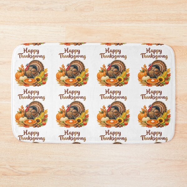 Item preview, Beautiful Happy Thanksgiving Traditional Autumn Turkey Graphic designed and sold by DeliaDesignsCo.