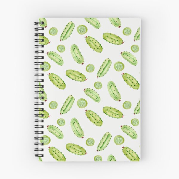 Item preview, Tossed Watercolor Pickles on Off White Background designed and sold by JasmineGDesigns.