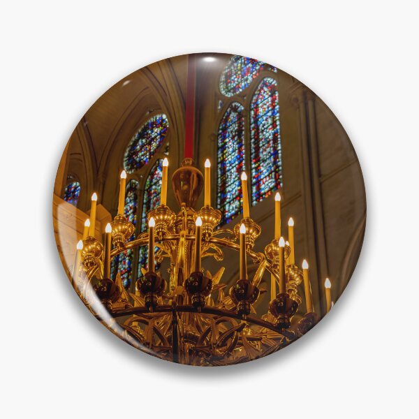 Item preview, Paris, France - Notre Dame Chandelier and Stained Glass Windows designed and sold by jrtwynam.