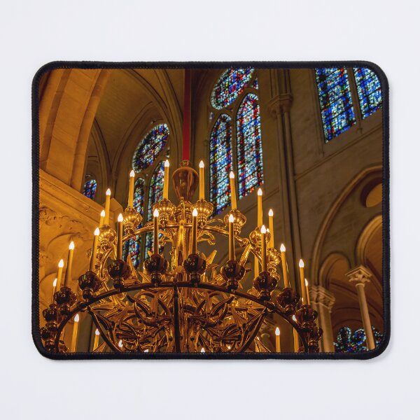 Item preview, Paris, France - Notre Dame Chandelier and Stained Glass Windows designed and sold by jrtwynam.
