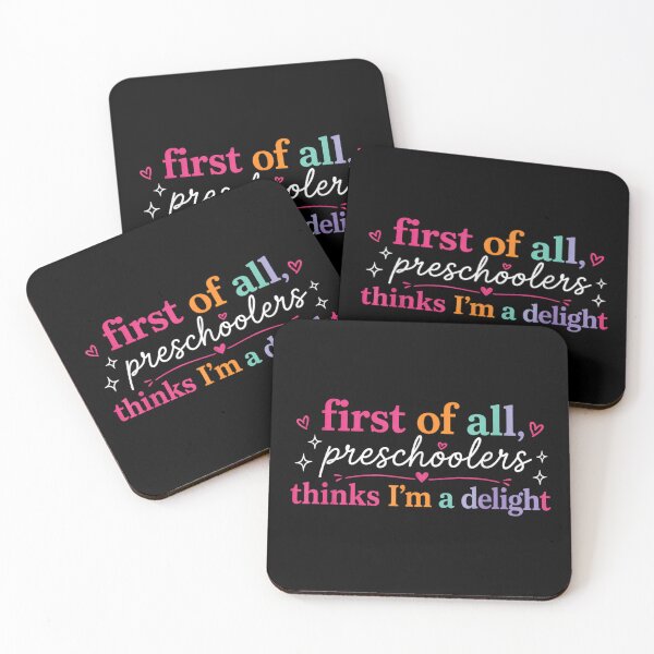 Item preview, Preschoolers Think Im A Delight Funny Preschool Teacher Back To School designed and sold by DuneHaicna.