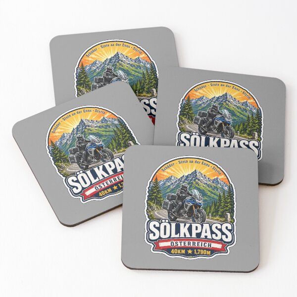 Item preview, Sölk Pass, Styria, Austria Solkpass Motorcycle Sticker TShirt 02 designed and sold by OuterShellUK.