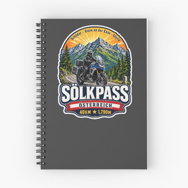 Item preview, Sölk Pass, Styria, Austria Solkpass Motorcycle Sticker TShirt 02 designed and sold by OuterShellUK.