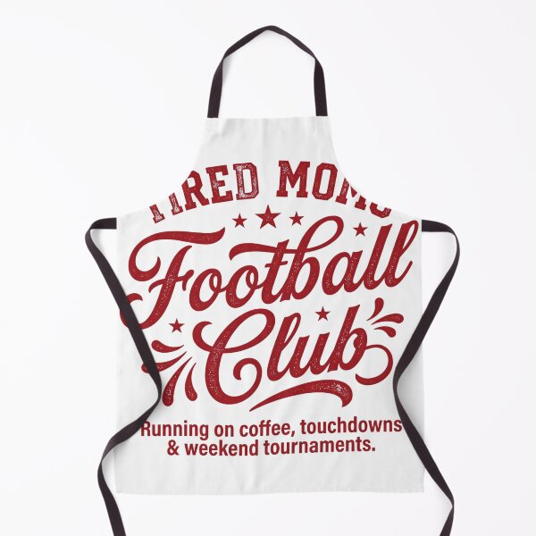Item preview, Tired Moms Football Club Retro Sports Mom Vintage Game Day Design designed and sold by favoprintaart.