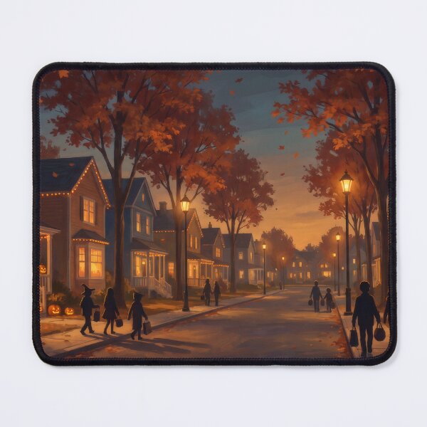 Item preview, Trick-or-Treat Lane designed and sold by RedPeaStudio.