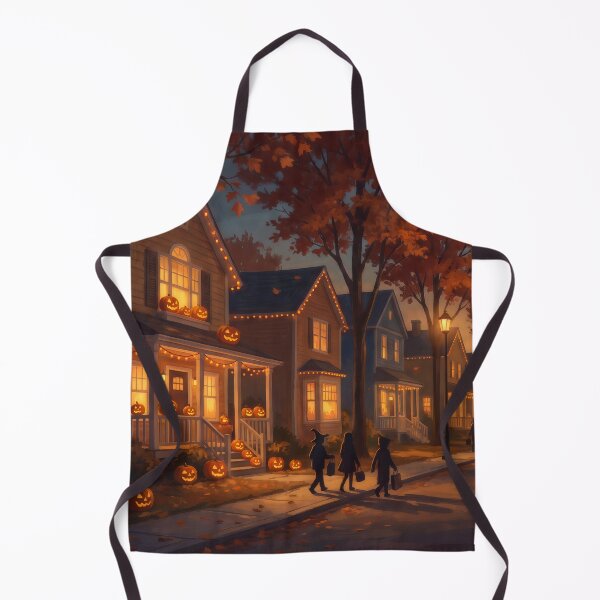Item preview, Trick-or-Treat Lane designed and sold by RedPeaStudio.