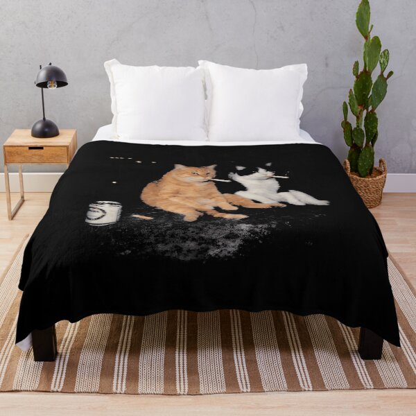 Item preview, Funny Smoking Cats Drinking Beer Meme Vintage T-Shirt designed and sold by hejrawli.