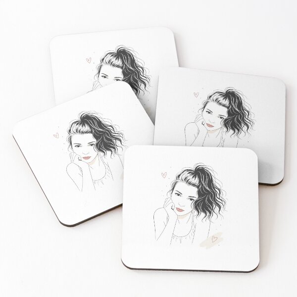 Item preview, Quiet Confidence – Minimalist Woman Portrait designed and sold by Sztyep88.