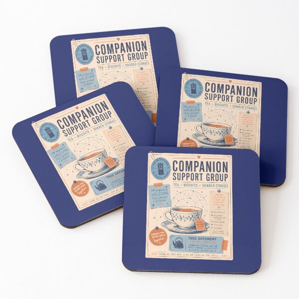 Item preview, Companion Support Group Tea Social Flyer designed and sold by agearb.