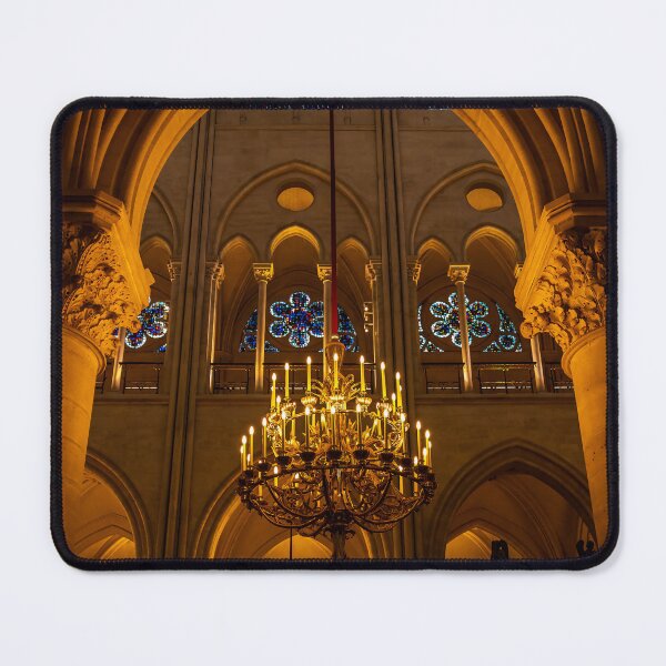 Item preview, Paris, France - Notre Dame Interior with Stained Glass designed and sold by jrtwynam.