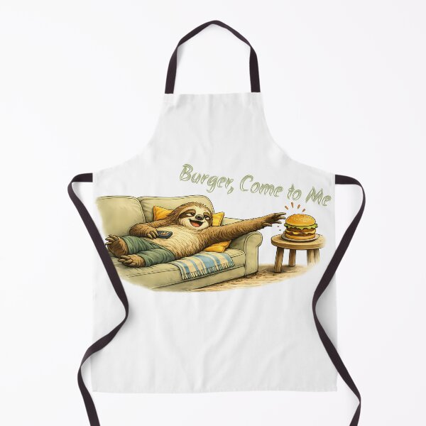 Item preview, Funny Sloth Reaching for a Burger designed and sold by Buli89.