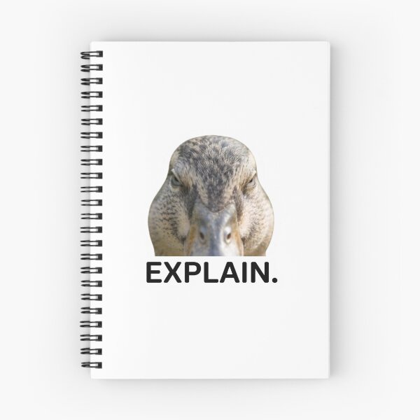 Item preview, Funny Explain Duck Meme T-Shirt  designed and sold by redblink store.