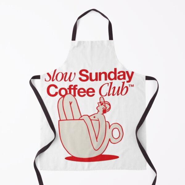 Item preview, Slow Sunday Coffee Club Retro Coffee Lover Design | Cozy Cafe Aesthetic designed and sold by Gbriel3.