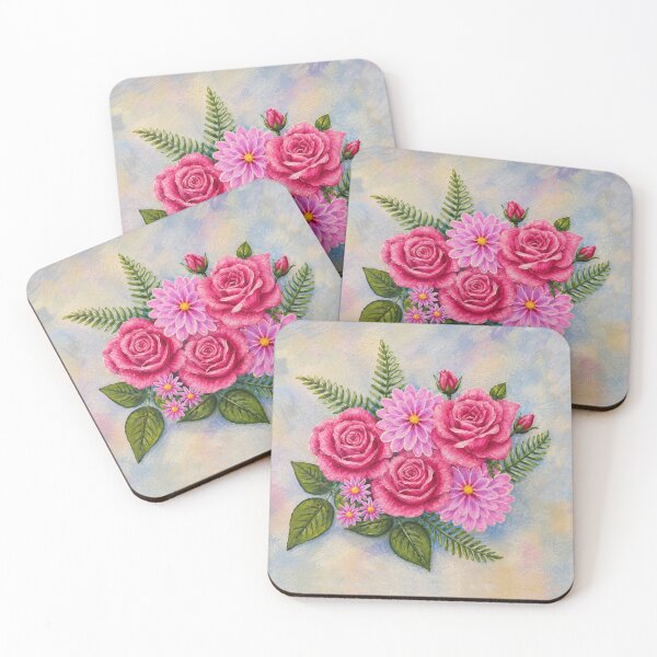 Item preview, Roses and Dahlias designed and sold by Artworks by Wilma.