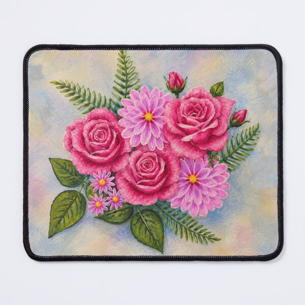 Item preview, Roses and Dahlias designed and sold by Artworks by Wilma.
