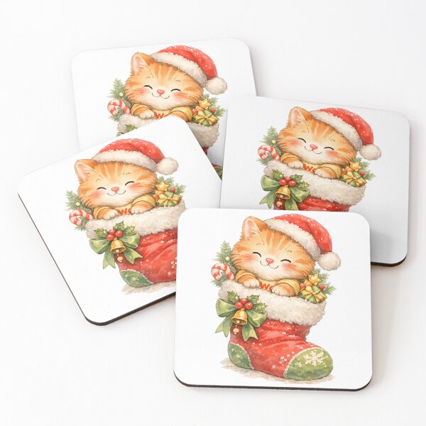 Item preview, Orange Tabby Cat Christmas Stocking designed and sold by Wawa5656.