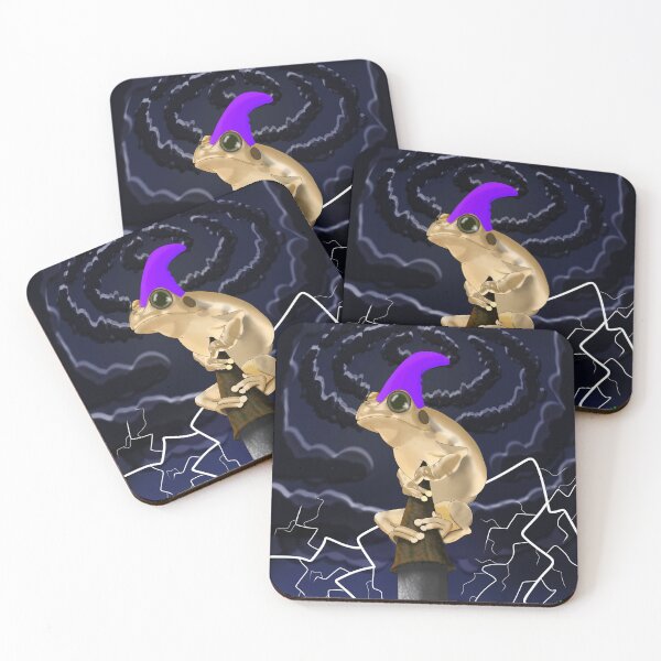 Item preview, All Hail Wizard Frog designed and sold by BluJayGB.