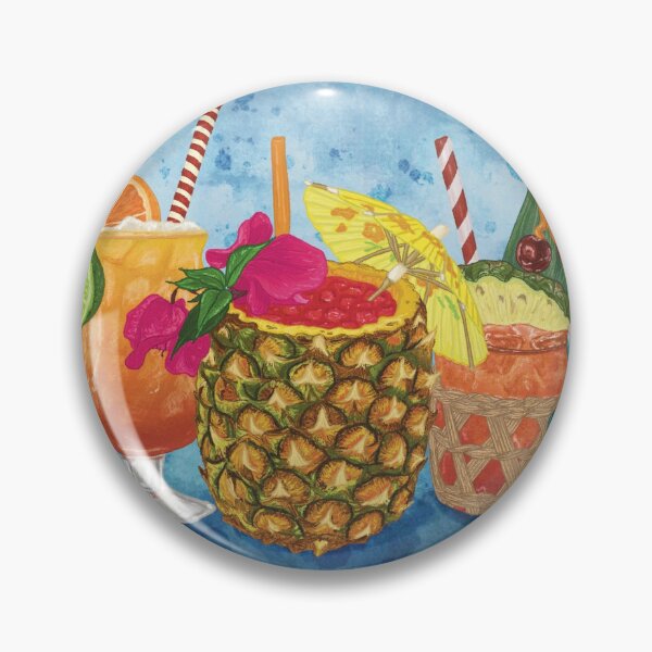 Item preview, Have a mai tai-riffic birthday - tropical cocktail pun card designed and sold by SorceressApprentice.