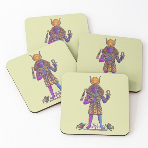 Item preview, ​Egyptian Goddess Hathor Pop Art Illustration designed and sold by Monyegy.
