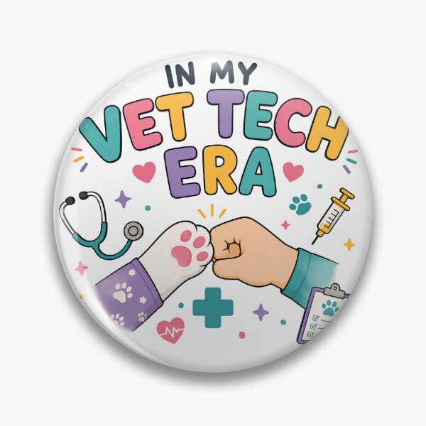 Item preview, In My Vet Tech Era | Cute Veterinary Technician Design designed and sold by valexstrasza.