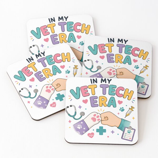 Item preview, In My Vet Tech Era | Cute Veterinary Technician Design designed and sold by valexstrasza.