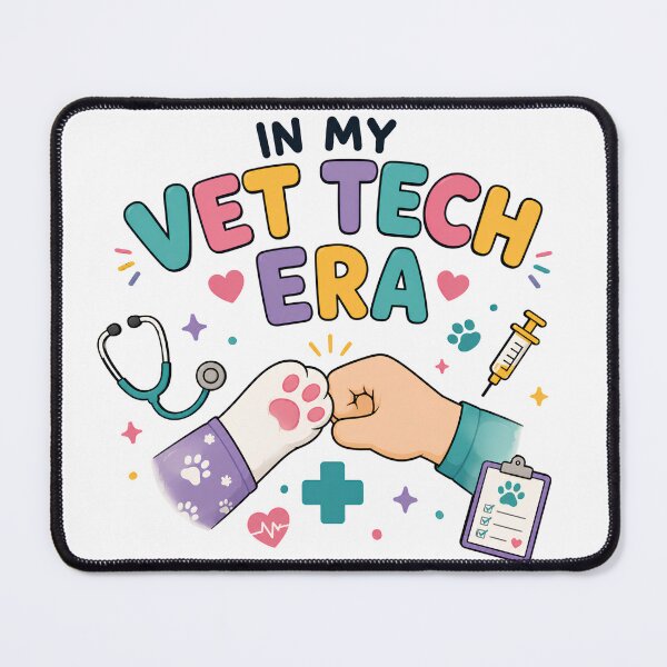 Item preview, In My Vet Tech Era | Cute Veterinary Technician Design designed and sold by valexstrasza.