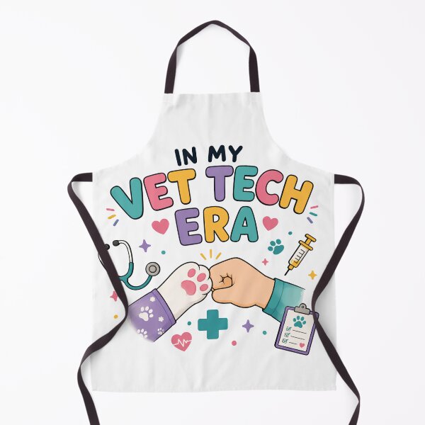 Item preview, In My Vet Tech Era | Cute Veterinary Technician Design designed and sold by valexstrasza.
