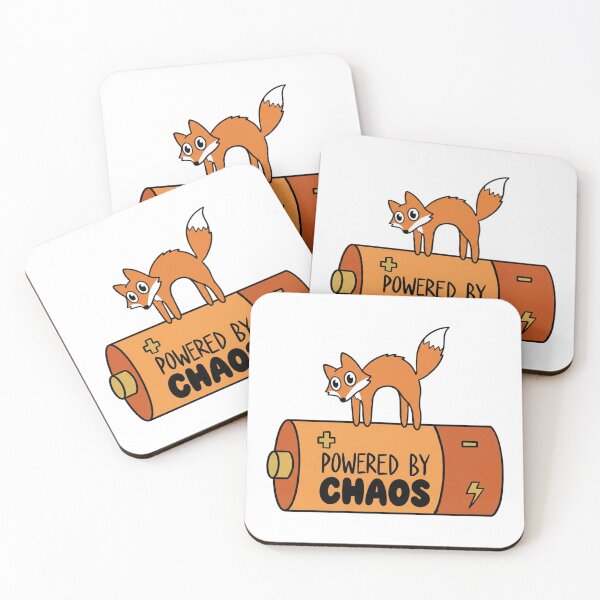 Item preview, Powered By ADHD Cat Pink – Cute Cat Mood Design designed and sold by Charonde.