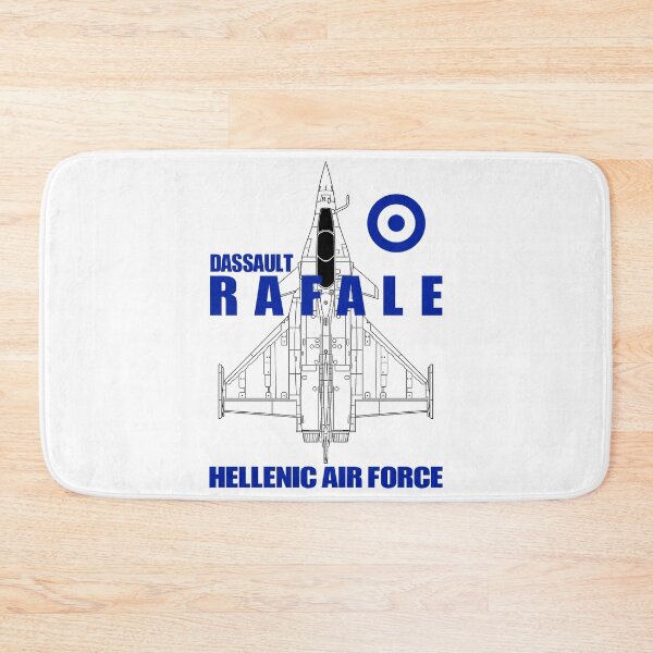 Item preview, Dassault Rafale Hellenic Air Force Technical Blueprint - Black Edition designed and sold by Magazine Combate.