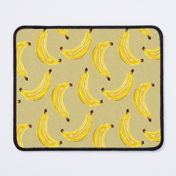 Item preview, Hand Painted Painterly Watercolor Bananas Earth Yellow designed and sold by JasmineGDesigns.