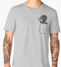 Pocket - Baby Blue Men's Premium T-Shirt