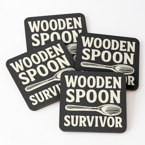 Item preview, Wooden Spoon Survivor Funny Humor designed and sold by Colorfulman.