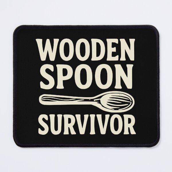 Item preview, Wooden Spoon Survivor Funny Humor designed and sold by Colorfulman.
