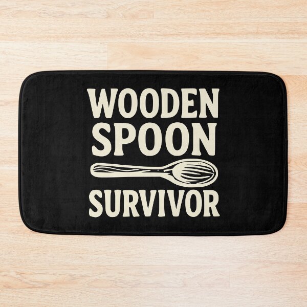 Item preview, Wooden Spoon Survivor Funny Humor designed and sold by Colorfulman.