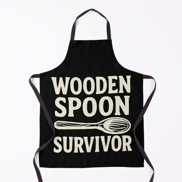 Item preview, Wooden Spoon Survivor Funny Humor designed and sold by Colorfulman.